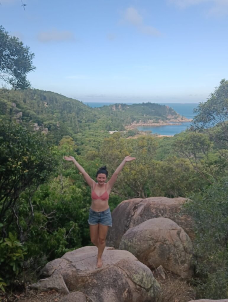 A lookout on the Forts Walk Magnetic Island Queensland QLD